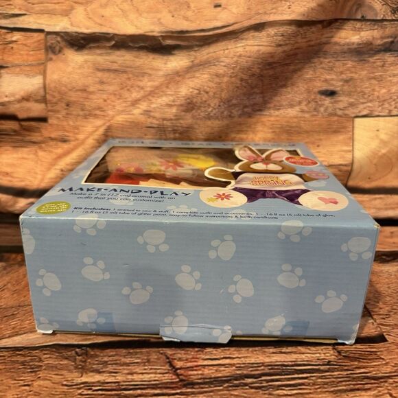 Build-A-Bear Hoppy Spring Mocha Bunny Make & Play Kit #63515 Plush NO CLOTHES - Picture 7 of 7